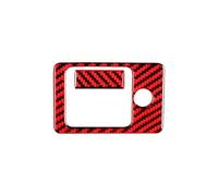 Gear Shift Panel Trim Car Sticker Car Interior Co-Pilot Storage Box Pull Handle Panel Frame Decoration Sticker For Mustang 2001-2004 Accessories Car Door Armrest Decorative Sticker(Red)