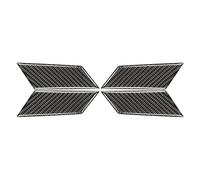 Gear Shift Panel Trim Car Sticker For Macan 2015-2018 Carbon Fiber Car Inner Door Pull Handle Ring Bowl Trim Cover Interior Decoration Sticker Car Door Armrest Decorative Sticker