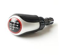 Gear Shifter Knob Compatible with VW for Golf MK5 MK6 MK7 for SCIRROCO for Jetta 2008 2009 Car Gear Knob 6 Speed Gear Shift Knob Lever with Auto Accessories