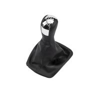 Gear Shifter Knob for Octavia for A5 for A6 2004-2013 Car 5/6 Speed Gear Lever Stick Shift Knob Leather Boot Replacement Gear Knob(B0081 6 Speed)