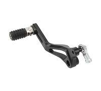 Gear Shifter Pedal Lever CNC Aluminum Folding Adjustable Shift Pedal for Ninja 400 Z400 (Black)