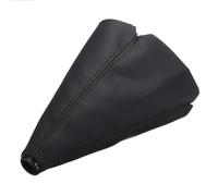 Gear Shifter Stick 16mm PU Leather Car Universal Gear Shift Collars Carbon Fiber Auto Car Manual Stick Shifter Knob Gear Shift Boot Cover Gaiter Shift Knob (Color : Yellow)(Black)