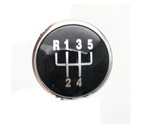 Gear Shifter Stick For VW For Golf 4 For Jetta MK3 MK4 For GTI MK4 For Bora Gear Shift Knob Emblem Badge Cover Cap Lid Gear Stick Knob(Black Silver 5 Speed)
