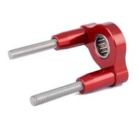 Gear Shifting Stabilizer Aluminum Change Rod Retainer For Aprilia For RSV4 2009-2020 For Tuono 2020-2015 Shifter Stabilizer Holder(Red)