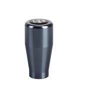 Gear Stick Cover 5Speed Gear Shift Knob Aluminium Universal Racing Lever M8 M10 M12 Replacement for Manual Transmission Level(Gray)(Gray)