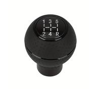 Gear Stick Cover Gear Shift Knob 5-Speed Spherical Universal Replacement for Manual Transmission Includes 4 Adapters(Red)(Black)
