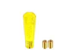 Gear Stick Crystal Car Gear Shift Knob Automatic Manual Universal 15-20cm Auto Transmission Shifter Driver Lever Bubble Design Accessories (Color : Black 20cm)(Yellow 15cm)