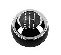 Gear Stick Knob For Mini R50 2000-2006 For Cabrio R52 R53 For Cooper 2002-2008 5/6 Speed Car Gear Shift Knob Manual Shifter Lever Handle Stick Gear Lever Knob (Size : BLACK 5 SPEED)