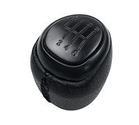 Gear Stick Knob For SAAB 93 9-3 SS 2003-2012 5/6 Speed Gear Shift Knob Gaiter Boot Cover Case Collar Car Styling Accessories Lever Shifter Pen Gear Lever Knob (Color : 6 Speed Black)