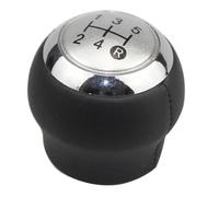Gear Stick Knob for Toyota for Corolla for Verso 2007 2008 2009 2010 2011 2013 5/6 Speed Car Gear Shift Knob Lever Shifter Leather Boot Cover(Silver Cap 5 Speed)