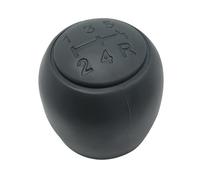 Gear Stick Knobs for Fiat for Panda 500 500C 2004-2013 Gear Shift Knob Shifter Lever Stick Gaiter Boot Cover Cars Accessories Car Gear Shift Knob(Black Gar Knob)