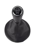 Gear Stick Shift Knob 5 Speed Manual Car Gear Shift Knob Kit Gaiter Boot Cover for VW T5 T5.1 T6 Leather Gear Stick Cover Manual Replacement Knob