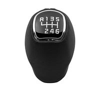 Gear Stick Shift Knob Car Leather Manual Stick Gear Shift Knob Lever Shifter 6 Speed for Kia for Sportage 2011-2016 Manual Replacement Knob (Color : 6 Speed)