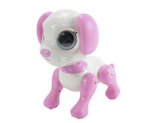 Gear2Play Robo Smart Puppy -Actions, Lights & Sounds- Pinky (22 x 20 x 12 cm) 5+