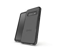 Gear4 Platoon Case with Holster with Advanced Impact Protection by D3O, Compatible with Samsung Galaxy S10 - Black