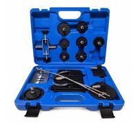 Gear4Garage 13 Piece Brake Fluid Bleeder Master Cylinder Adapter Set Suitable for All Brake Bleeders with Euro Quick Coupling Fits Most European Vehicles