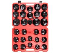 GEAR4GARAGE 30pc Oil Filter Cap Socket Wrench Removal Tool Set Professional Heavy Duty Steel