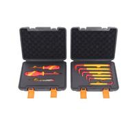 Gear4Garage 3Pc Screwdriver Set Electricians Vde + 6Pc Hex Key Set Extra Long Vde Approved