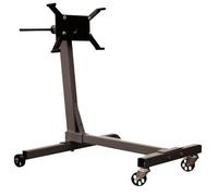 GEAR4GARAGE 450kg Engine Stand - Heavy Duty Rotating Motor Mount with Adjustable Arms & Swivel Castor Wheels