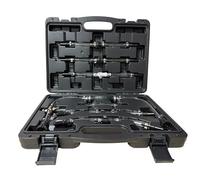 GEAR4GARAGE Diesel Fuel Priming And Bleeding Master Kit Male Female Ends 12pc Fuel Pump Line Injector Tool Engine System Automotive Repair Garage Workshop Mechanic Set Removal