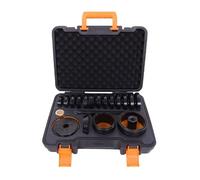 Gear4Garage Front Wheel Bearing Removal and Installation Tool Kit Bearing Press Kit with Drifts 50mm to 88mm and 32mm 38mm Drive Shaft Adaptors FWD Hub Puller Set in Carry Case