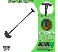 Gear4Garage Grass Lawn Edging Edger Trimmer Long Handle Grass Border Cutter Gardening