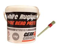 Gear4Garage Premium Ruglyde Tyre Fitting Paste Lube Tyre Soap Tyre Bead Paste Tub Mount with Brush 1KG