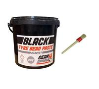 GEAR4GARAGE Tyre Changer Tyre Soap Mounting Paste 5KG & Free Brush Premium Lube Black Fitting Paste Tub Mount 5000g