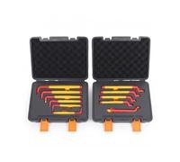 GEAR4GARAGE VDE Insulated 5 Piece Box End Spanner Set and 6 Piece Hex Key Set 1000V Electrician Tool Set Electrical Maintenance Tools Insulated Hand Tool Kit Installation Service Tools