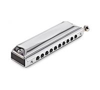 Gear4music 10 Hole Professional Chromatic Harmonica in C