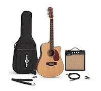 Gear4music 12 String Electro Acoustic Guitar and Amp Package