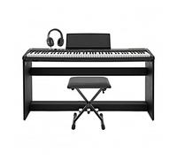 Gear4Music 88 Key Piano Keyboard Velocity Sensitive Keys Bluetooth Electric Keyboard Piano Bench