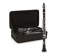 Gear4music Bb Beginners Clarinet with Hard Case Reeds & Accessories - B Flat Student Clarinet