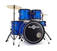 Gear4music BDK-1 Full Acoustic Beginner Drum Kit with Cymbals & Hardware