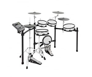 Gear4music DD800 Electronic Drum Kit with Hi-hat, Snare Stand and Kick