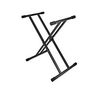 gear4music Double Braced X Frame Stand for Digital Piano and Keyboard