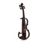 Gear4music Full Size 5 String Electric Violin 4/4 Trans Red