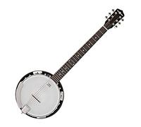 Gear4music Guitar Banjo - 6 String Closed Back Mahogany Body