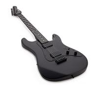 Gear4music LA Select Electric Guitar with Accessories, Blackout | Outstanding feel with heavy tones, all-black menacing looks, Wilkinson humbuckers for high output, versatile 3-way switch