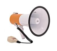 Gear4music Loud Megaphone Speaker with Mic & Siren 30W