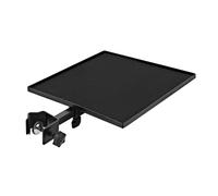 gear4music Microphone Stand Accessory Tray | Stores Accessories Within Arms Reach, Rugged Design for the Road, Extending Arm to Adjust to Your Liking