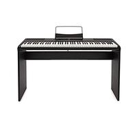 Gear4music SDP-2 Digital Piano Beginner Keyboard 88 Keys with Stand