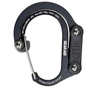Gear Aid Heroclip Mini Carabiner - Stealth Black