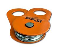 GearAmerica Snatch Block 9Ton | Heavy Duty Winch Pulley System for Synthetic Rope or Steel Cable | Double your Winch Capacity, Extend Life, Control Direction of Pull | Best Off-Road Recovery Accessory