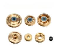 Gearbox Bevel Motor Gear Synchronizer Set Special Material For Tamiya Truck Tractor Trailer 1/14 RC Car Upgrades Parts RC Car Parts