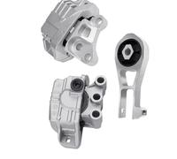 Gearbox Engine Mount for Fiat 500X 2015 2016 2017 2018 2019 2020 68258599AA 3Pcs Engine Motor & Transmission Mount Mounting Support