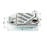 Gearbox hydraulic filter Filter Insert H 1914/1 KIT MANN-FILTER for PUCH