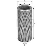 Hydraulic Filter, automatic transmission MANN-FILTER HD 1060/2