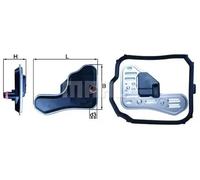 Mahle Original Hydraulic Filter HX 148D - Automatic Transmission - for Citroën Peugeot Renault