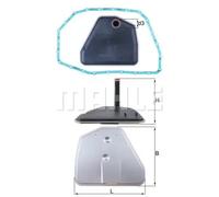 MAHLE ORIGINAL HX 164D Automatic transmission filter